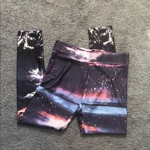 American Eagle Galaxy leggings M